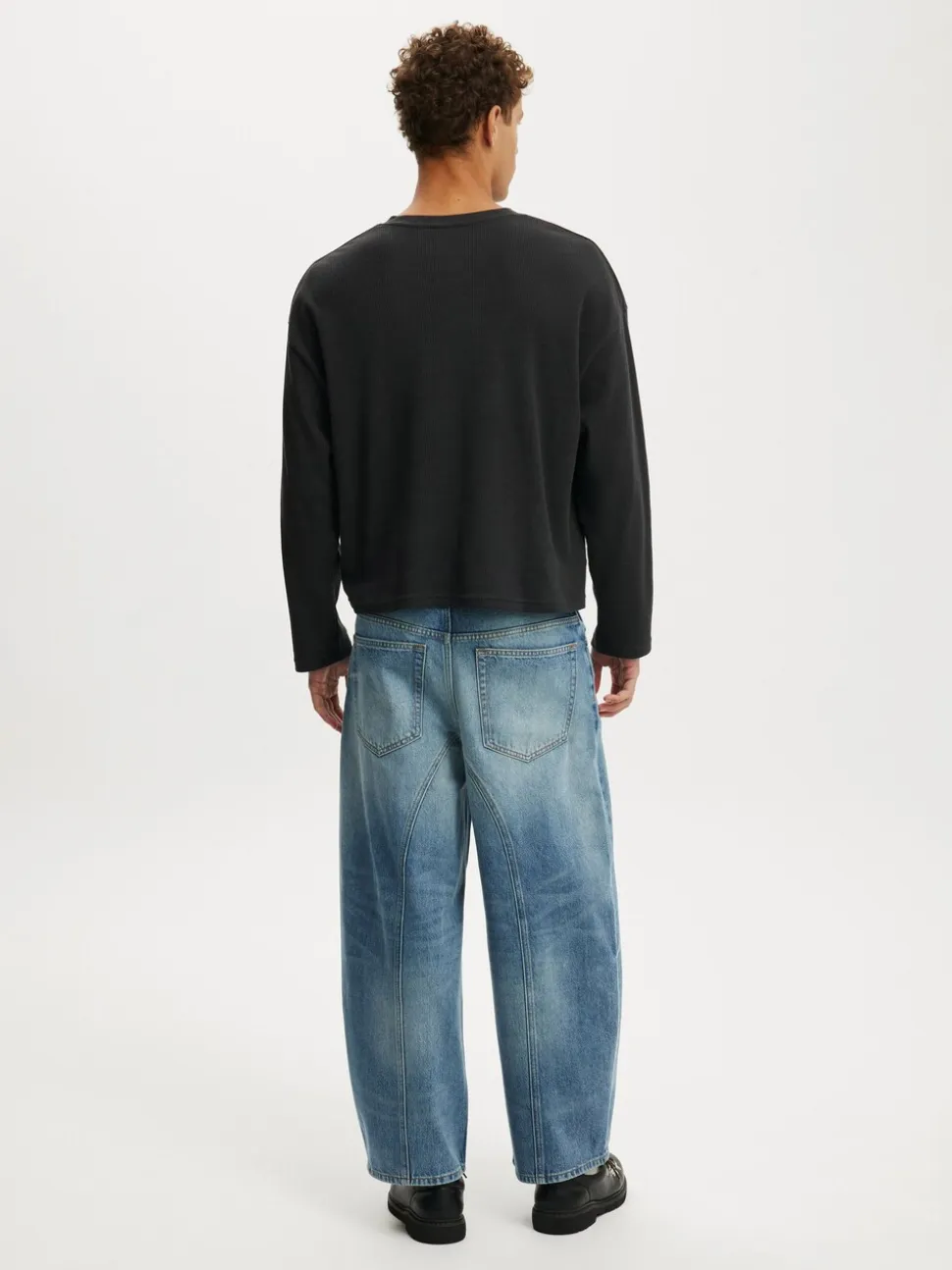 Cotton On Blue Baggy Balloon Jeans