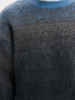 Cotton On Blue Ombre Crew Neck Knit Jumper