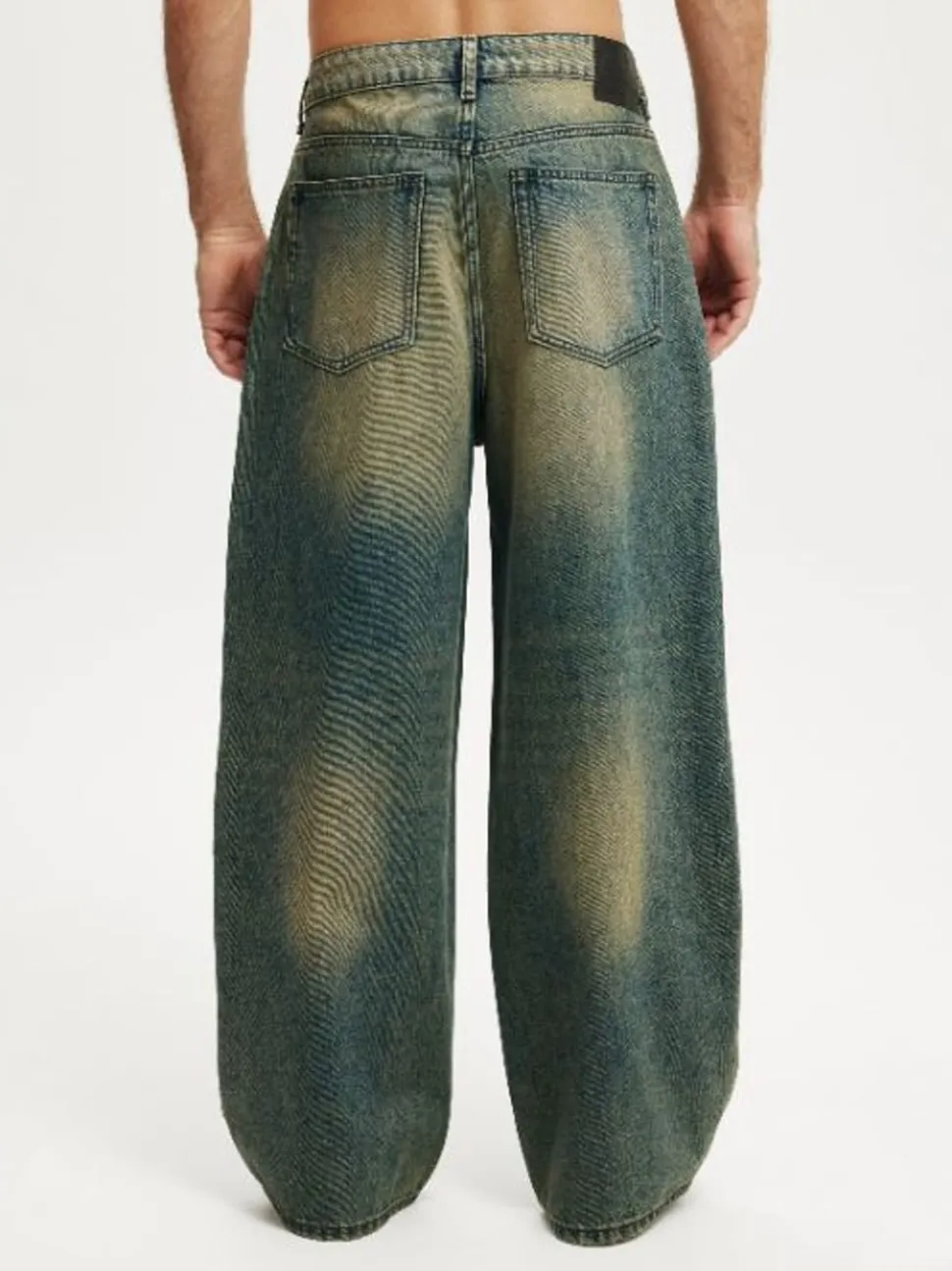 Cotton On Blue Super Baggy Jeans