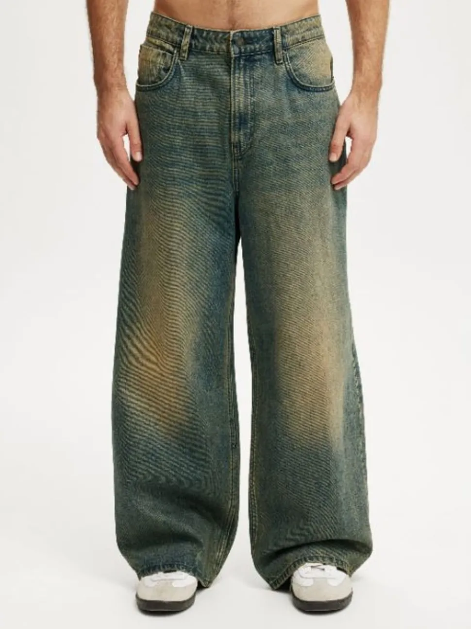 Cotton On Blue Super Baggy Jeans
