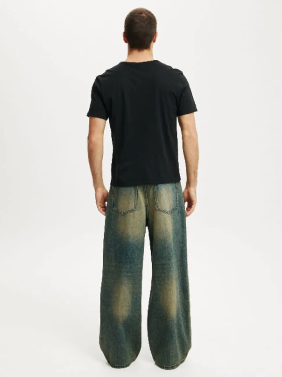 Cotton On Blue Super Baggy Jeans