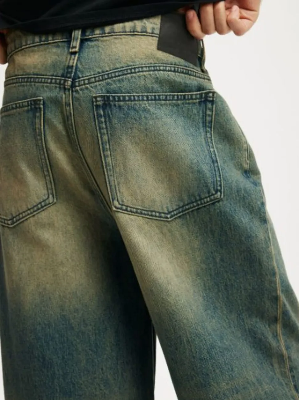 Cotton On Blue Super Baggy Jeans