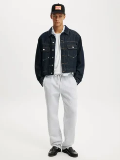 Cotton On Grey Relaxed Track Pants