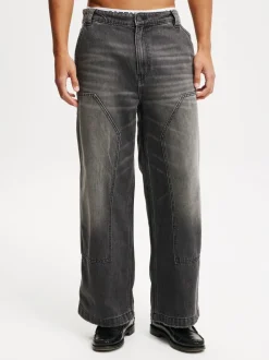 Cotton On Grey Super Baggy Jeans