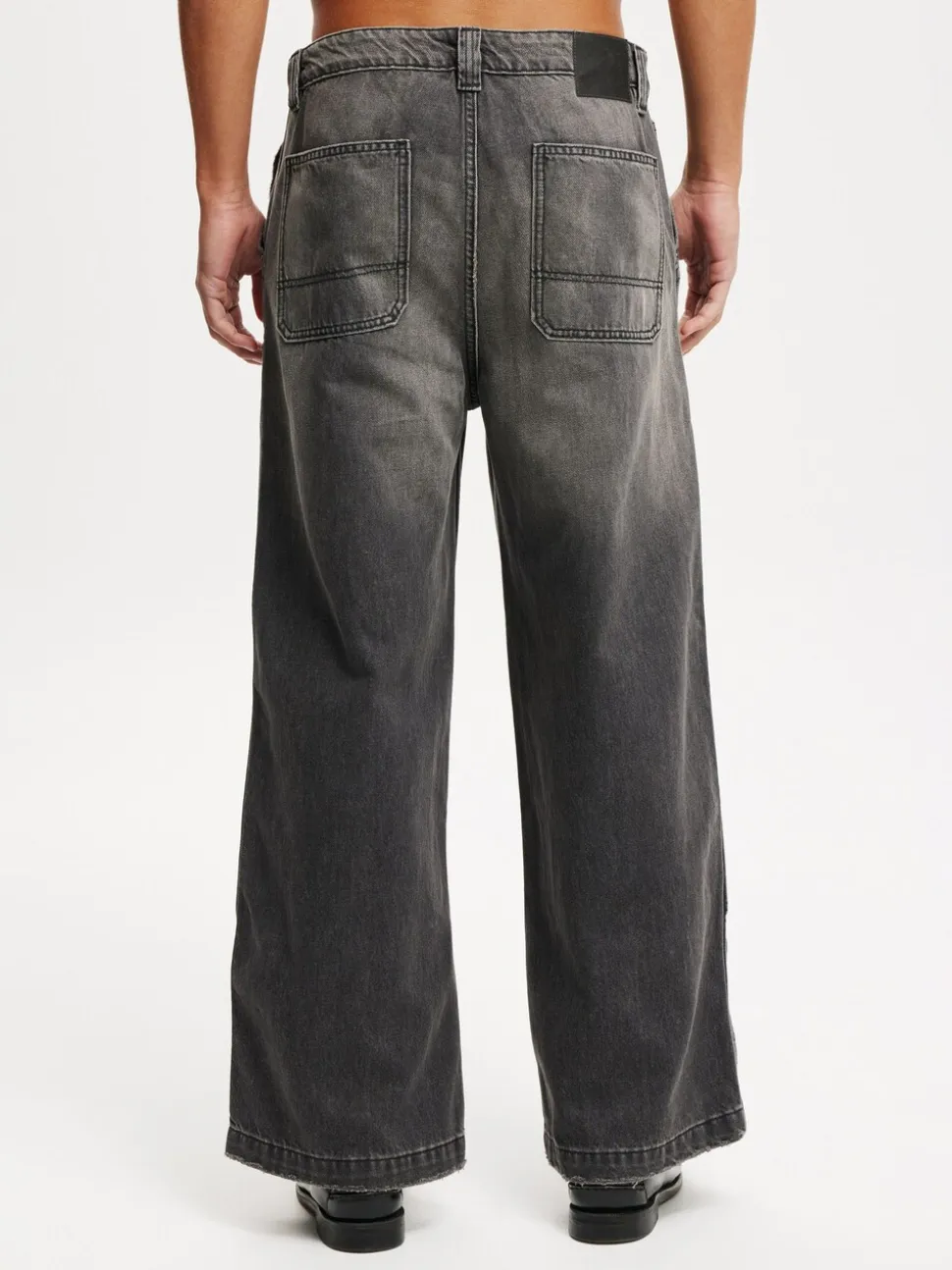 Cotton On Grey Super Baggy Jeans