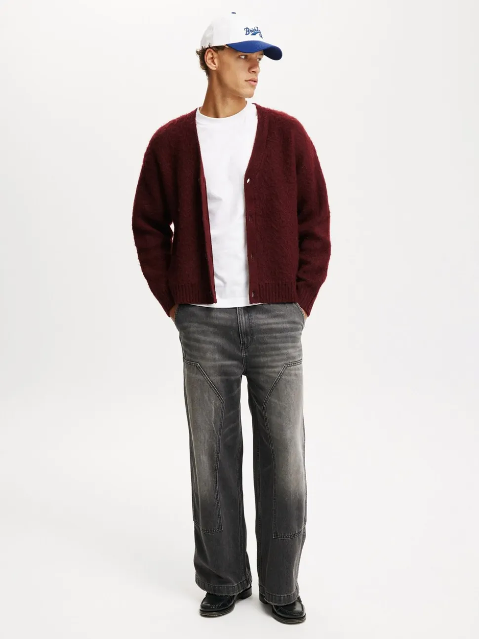 Cotton On Grey Super Baggy Jeans