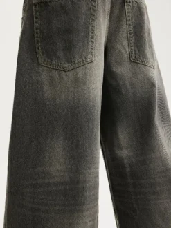 Cotton On Grey Y2K Super Baggy Jeans