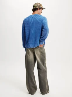 Cotton On Light Grey Super Baggy Jeans
