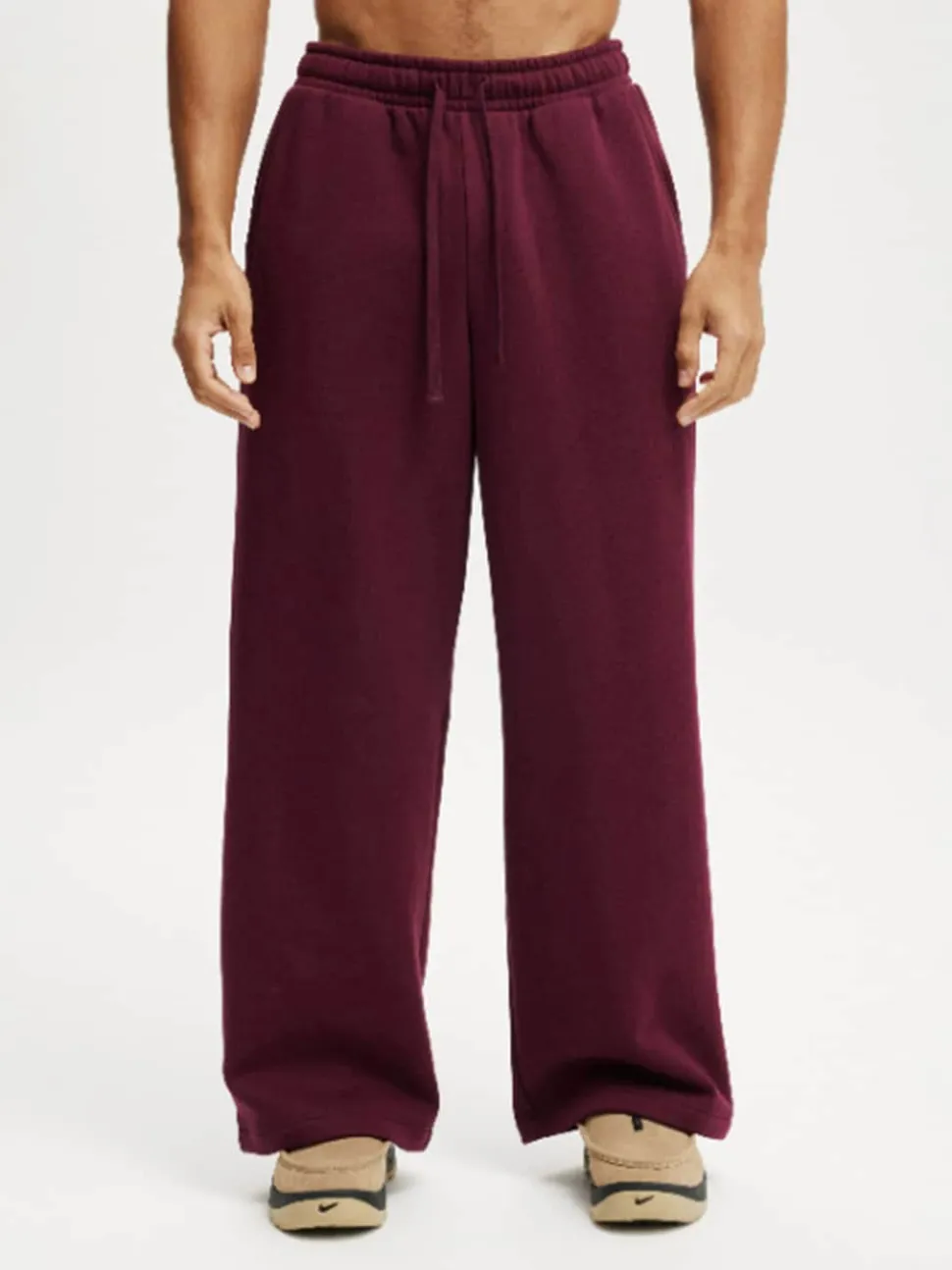 Cotton On Red Super Baggy Trousers