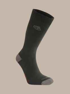 Craghoppers NL Black Socks Single Pack