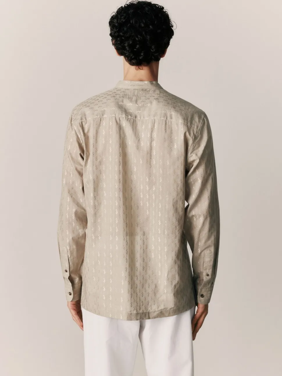Cream Kurta
