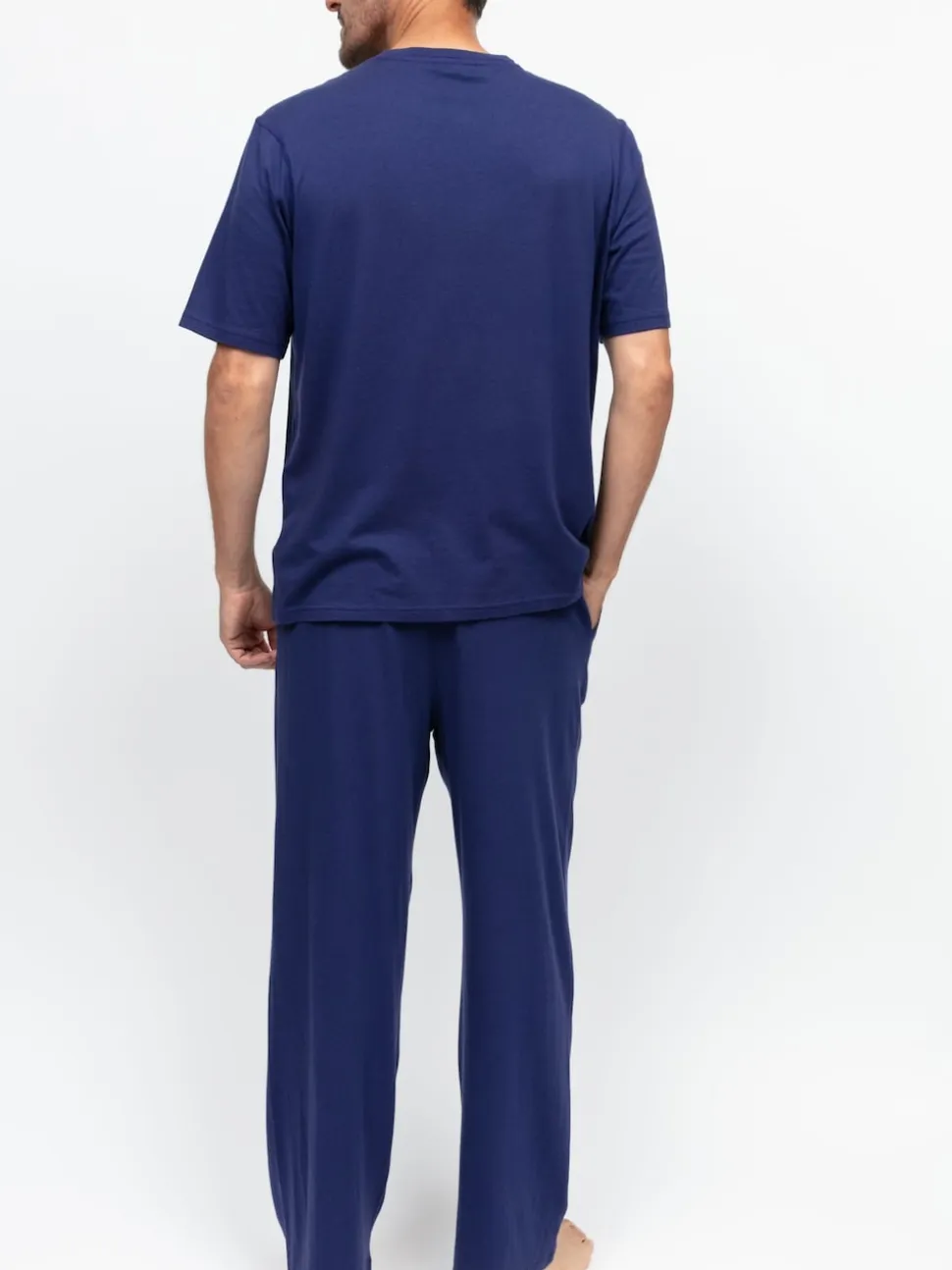 Cyberjammies Blue Jersey Top & Pyjamas Set