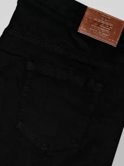 D555 Black chrome CEDRIC Tapered Fit Stretch Jeans