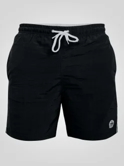 D555 Black YARROW Full Length Swim Shorts