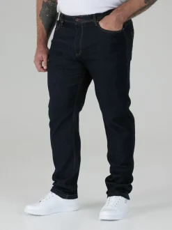 D555 Blue CEDRIC Tapered Fit Stretch Jeans