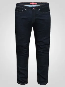 D555 Blue CEDRIC Tapered Fit Stretch Jeans