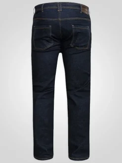D555 Blue CEDRIC Tapered Fit Stretch Jeans