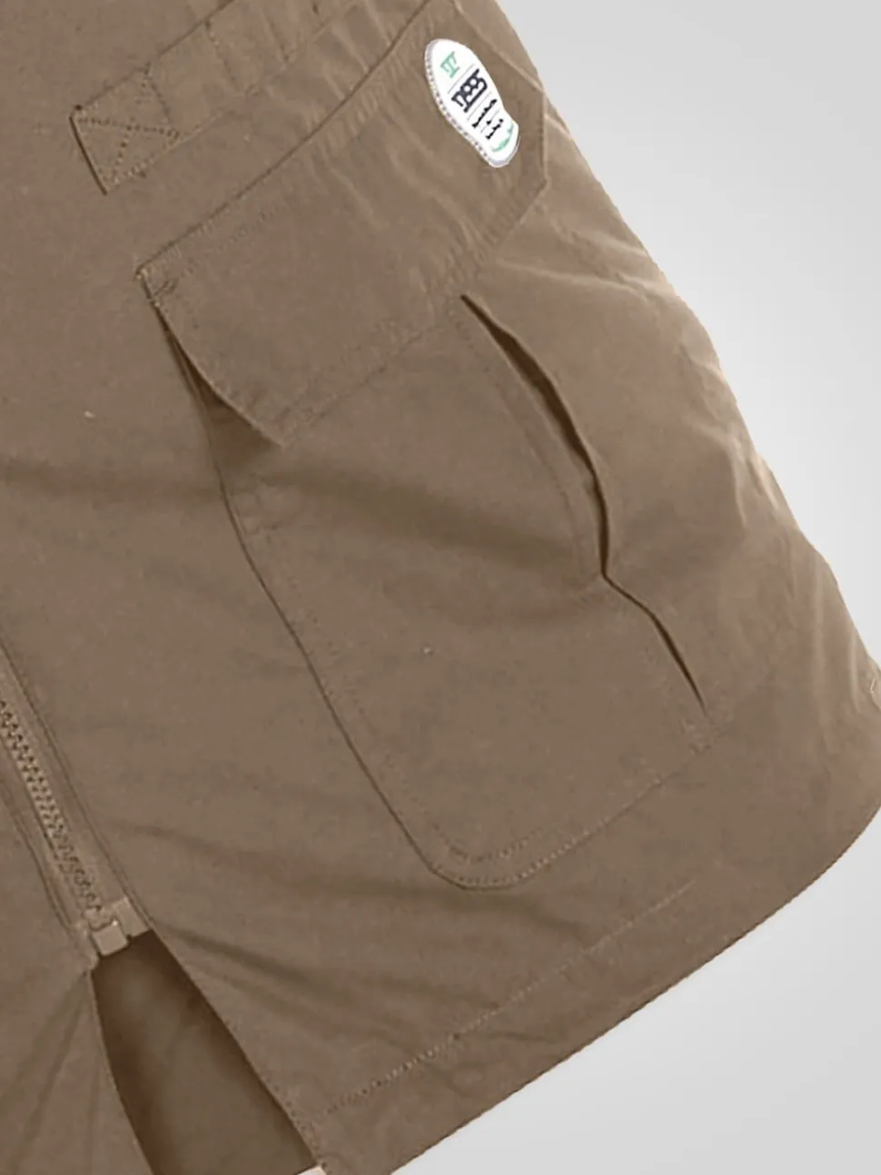 D555 Brown ENZO Multi Pocket Waistcoat