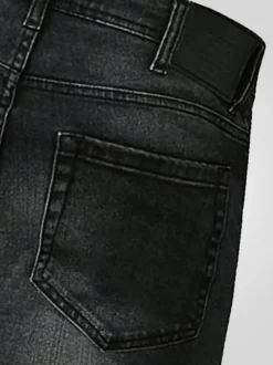 D555 Grey CEDRIC Tapered Fit Stretch Jeans