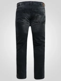 D555 Grey CEDRIC Tapered Fit Stretch Jeans