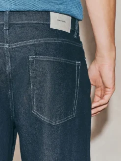 Dark Blue EDIT Baggy Fit Jeans