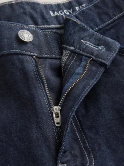 Dark Blue EDIT Baggy Fit Jeans