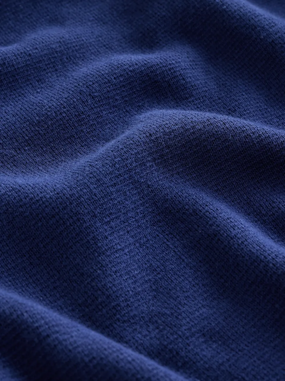 Dark Blue Plain N.Premium Regular Fit 100% Cotton Premium Quarter Zip Jumper