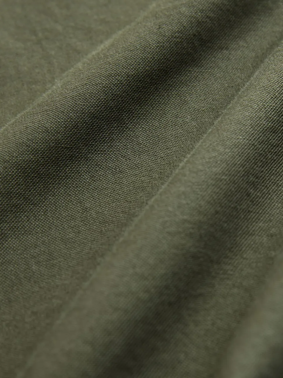Dark Green Regular Fit Long Sleeve Oxford Shirt