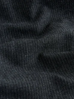 Dark Grey Regular Tapered Fit Heritage Cotton Rich Trousers