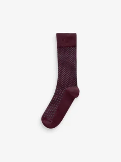 Dash Spot Pattern Smart Socks 5 Pack