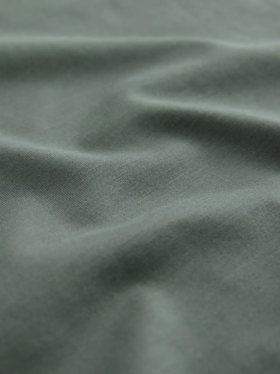 Deep Green Regular Fit Signature SUPIMA® Cotton Crew Neck T-Shirt
