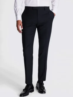 DKNY Black Slim Fit Performance Suit Trousers