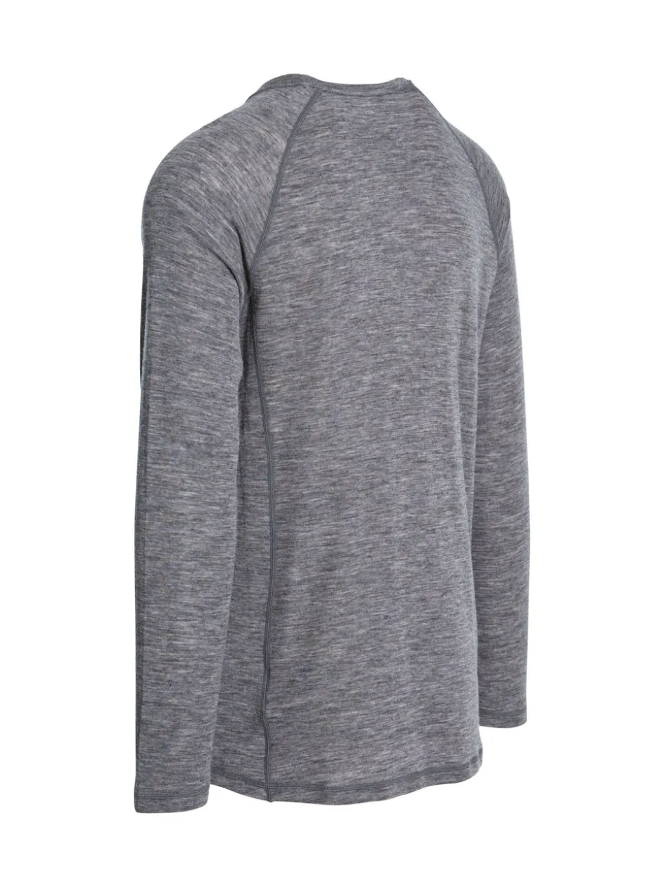 DLX Grey Male Grey Wexler Merino Base Layer Top