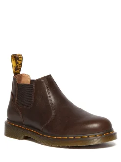Dr. Martens Brown 2976 Lo Kelp Chelsea Leather Boots
