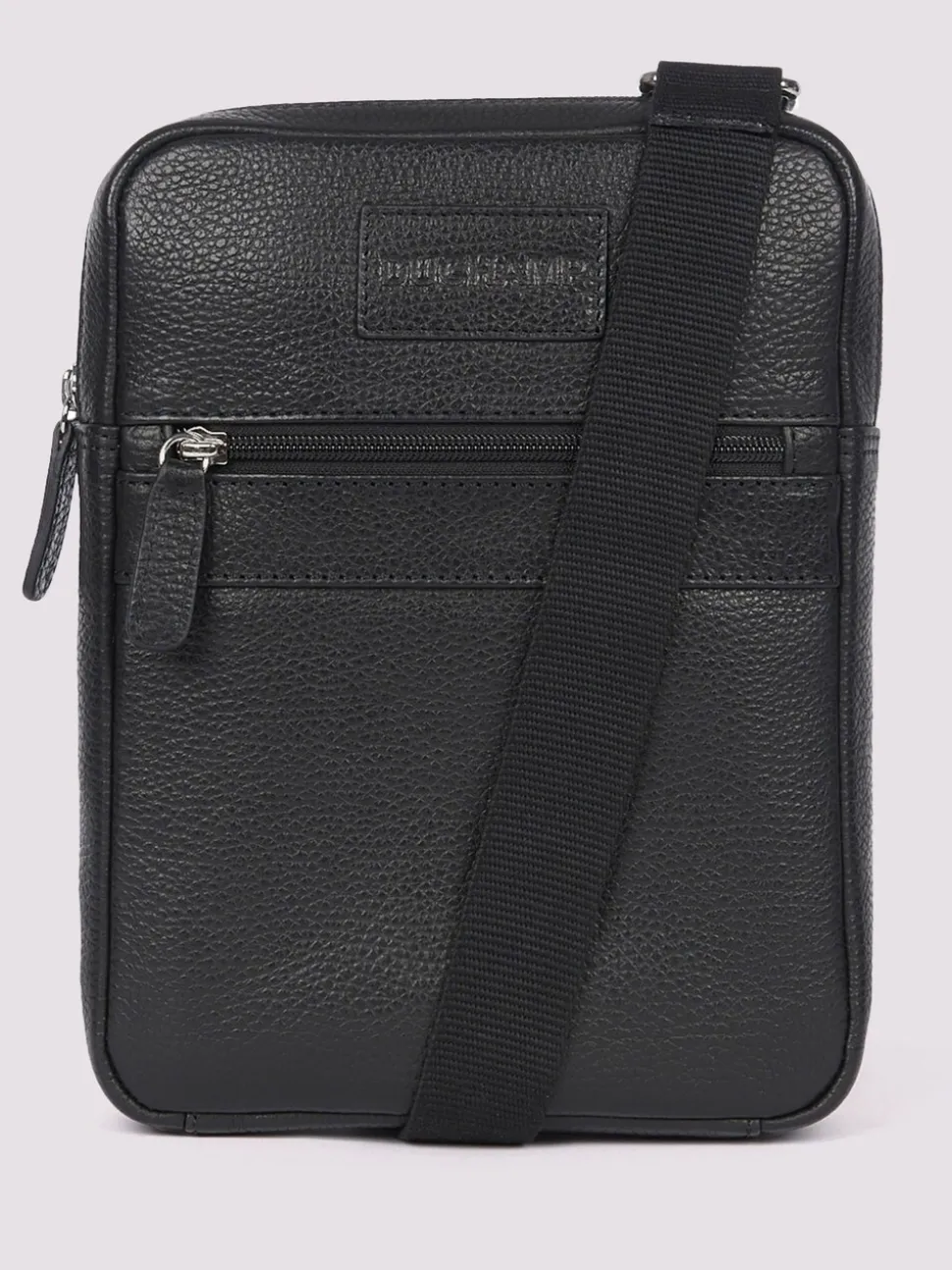 Duchamp Black Mens Cross-Body Bag