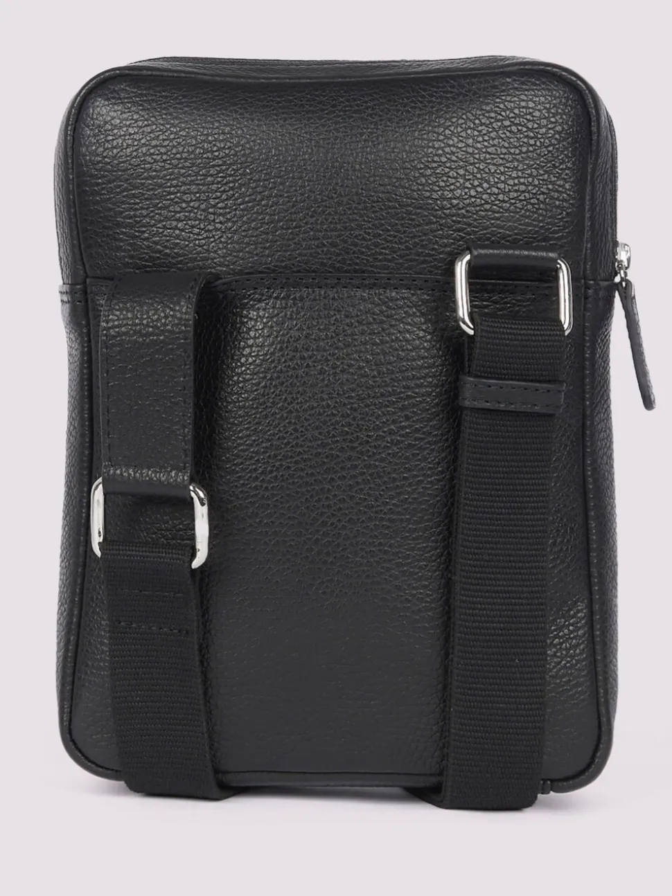 Duchamp Black Mens Cross-Body Bag