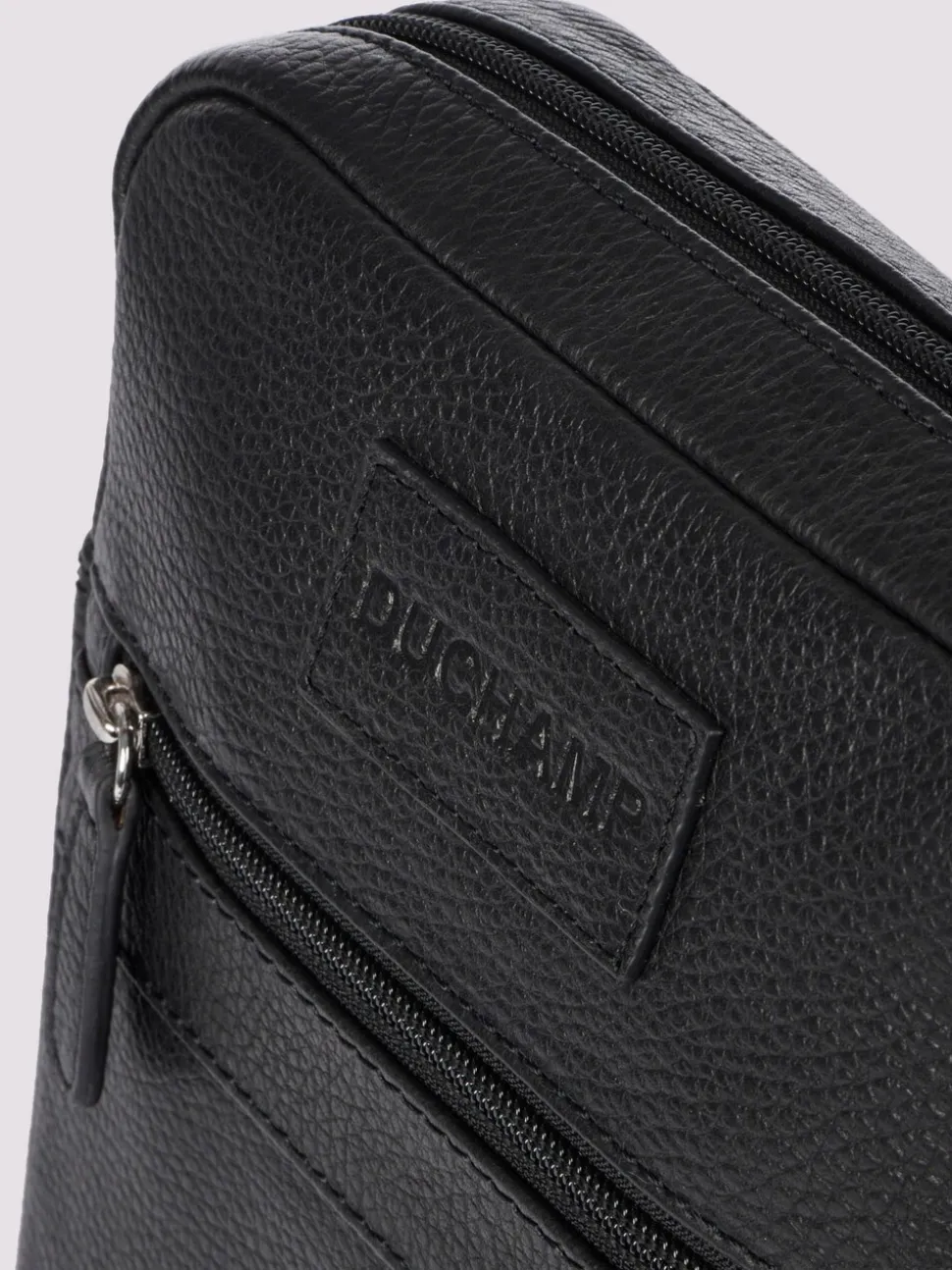 Duchamp Black Mens Cross-Body Bag