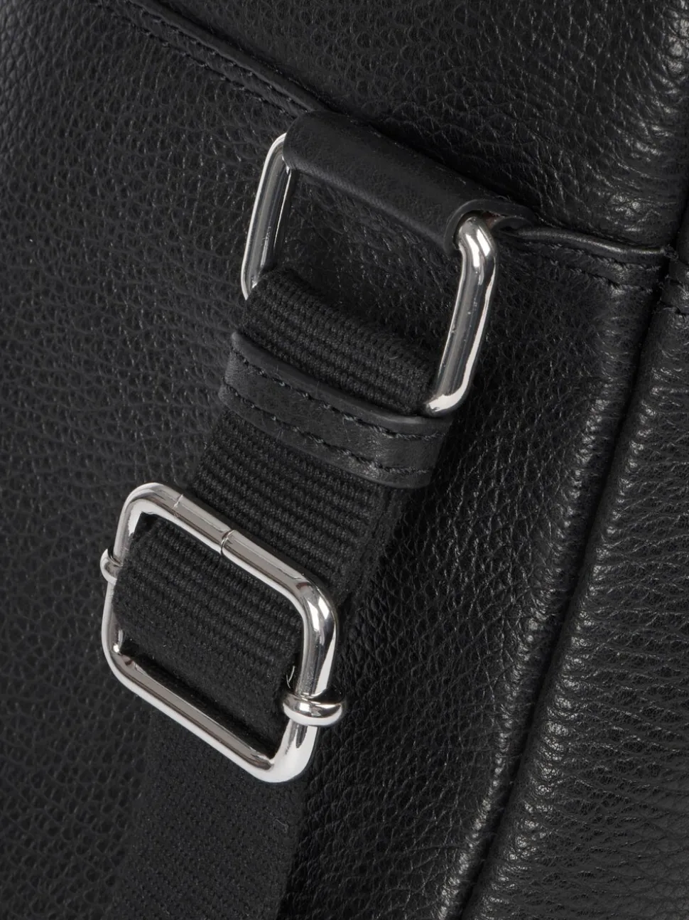 Duchamp Black Mens Cross-Body Bag