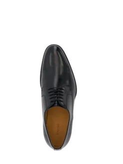 Dune London Black Ground Wide Fit Salisburry Classic Oxford Shoes