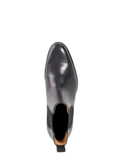 Dune London Black Manson Premium Chelsea Boots
