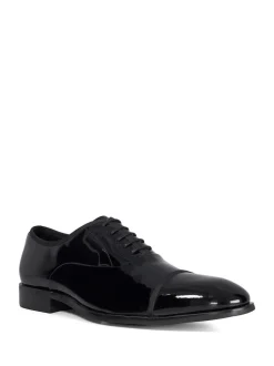 Dune London Black Shuffle Oxford Shoes