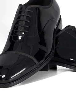 Dune London Black Shuffle Oxford Shoes