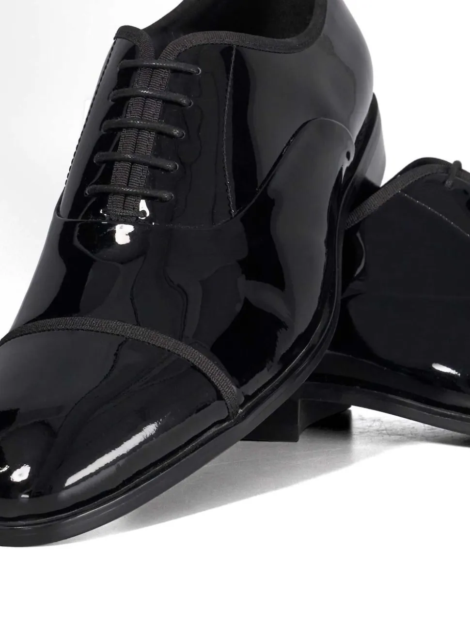 Dune London Black Shuffle Oxford Shoes