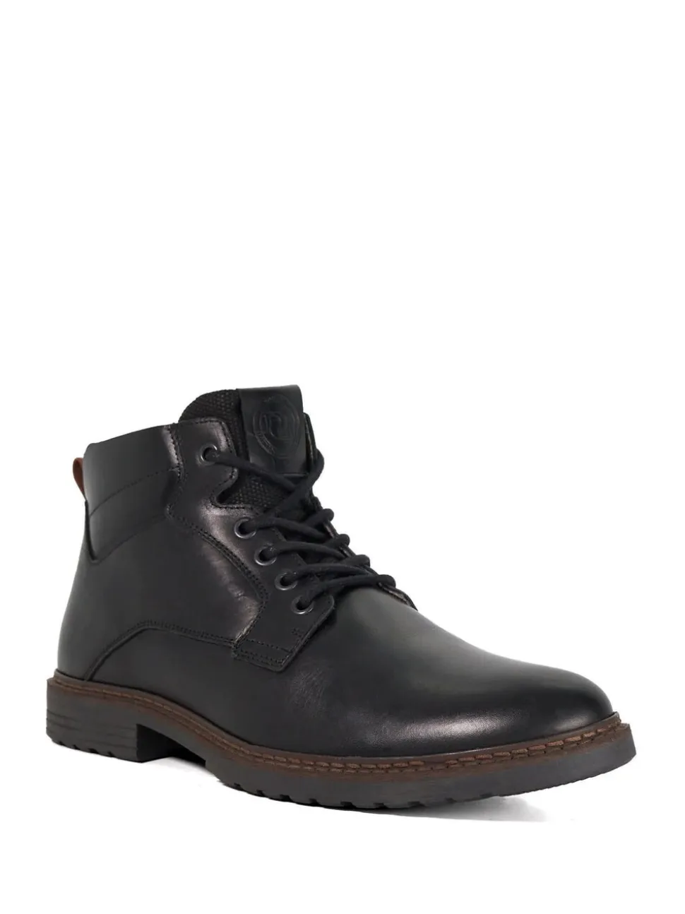 Dune London Black Simpson Casual Boots