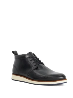 Dune London Black Smoky Lace Up Boots