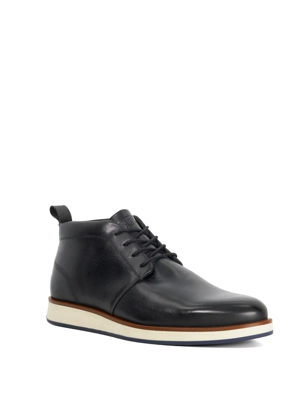 Dune London Black Smoky Lace Up Boots