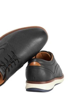 Dune London Black Standard Fit Brydon Hybrid Sole Gibson Shoes