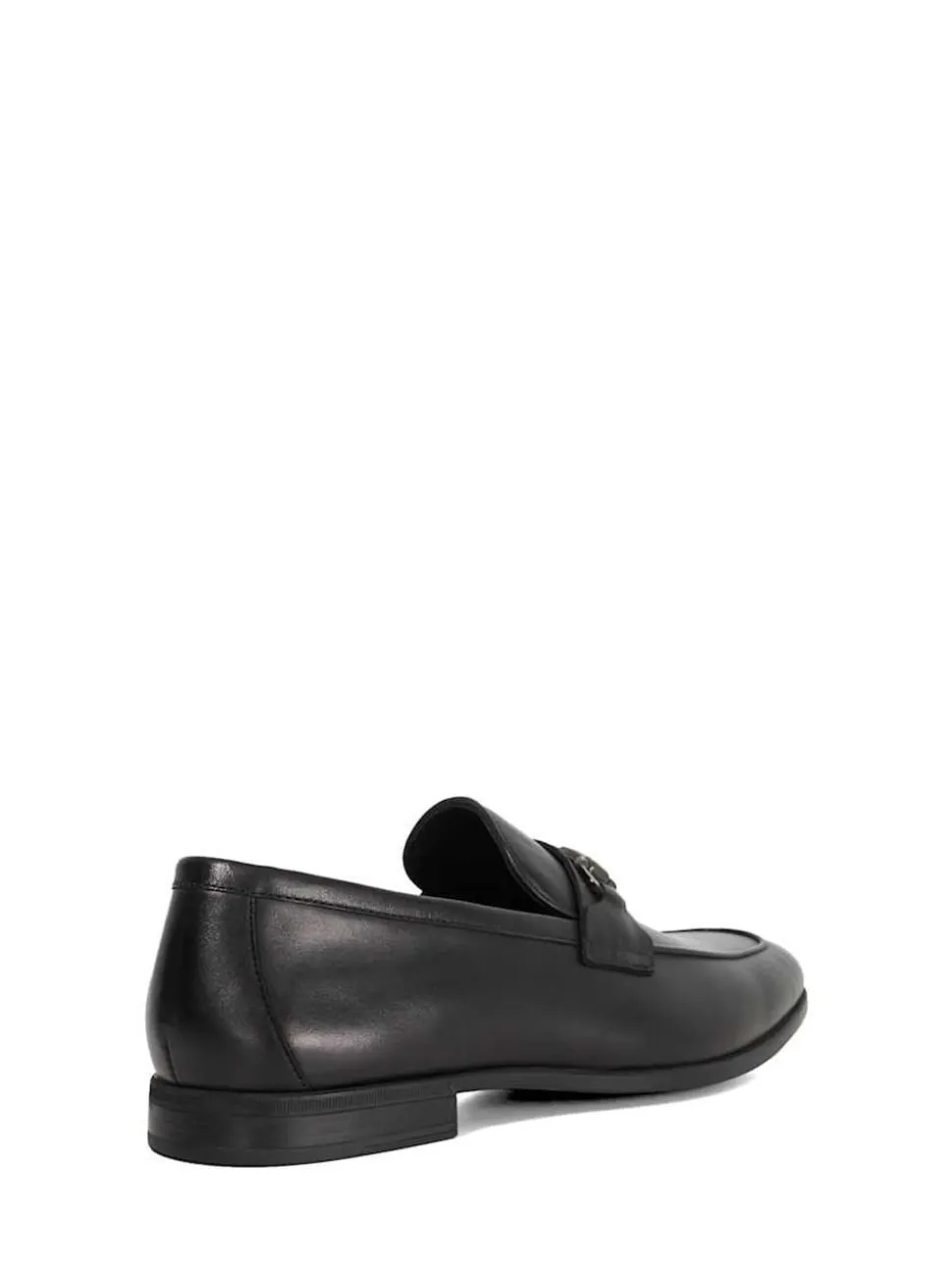 Dune London Black Wide Fit Seymore Flex Sole Trim Loafers