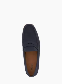 Dune London Blue Standard Fit Berkly Sole Loafers
