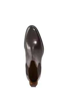 Dune London Brown Manson Premium Chelsea Boots
